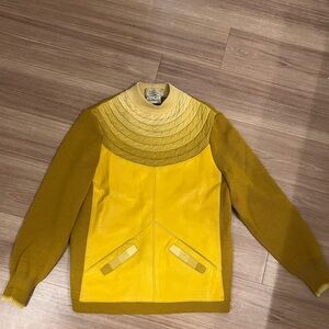 Vintage Yellow Ombre Sweater Damon’s Made in Italy